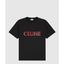 [CELINE-셀린느]로고 코튼 반팔 티셔츠 2X51I6