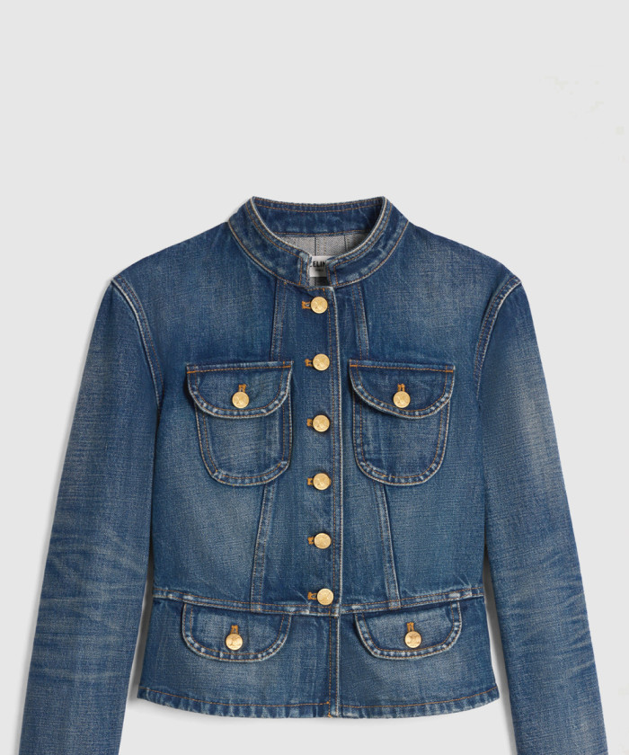 [CELINE-셀린느]다크 유니언 워시 데님 2Q8593