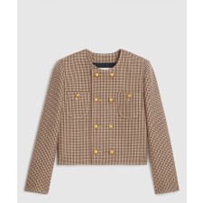 [CELINE-셀린느]첼시 재킷 더블 하운즈투스 울 2V77R0