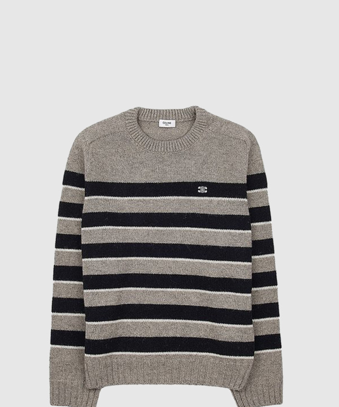 [CELINE-셀린느]스트라이프 트리오페 니트 2AE4B8