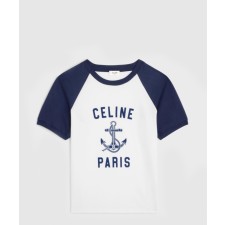 [CELINE-셀린느]파리 앵커 반팔 티셔츠 2X35G6
