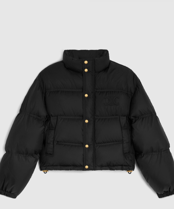 [CELINE-셀린느]크롭 트리옹프 다운 패딩 재킷 2W6620