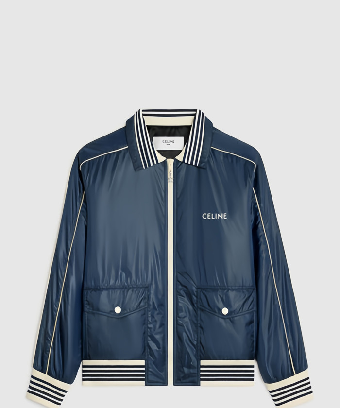 [CELINE-셀린느]로고 라이트 나일론 블루종 재킷 2W9736