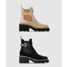 [LOUIS VUITTON-루이비통]LV 보부르 앵클 부츠 1ACKCX