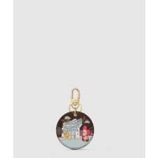 [LOUIS VUITTON-루이비통]일러스트 Xmas 뉴욕 키 홀더 M00874