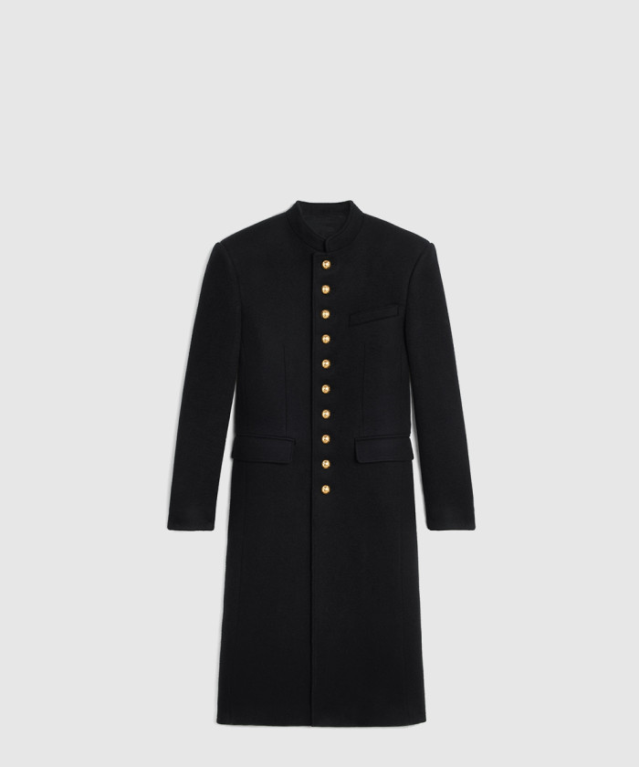 [CELINE-셀린느]밀리터리 코트 울 클로스 2M97A9