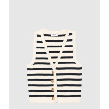 [CELINE-셀린느]마린 스트라이프 베스트 2AJ725