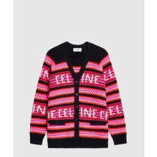 [CELINE-셀린느]자카드 니트 울 가디건 2AC915