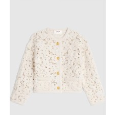 [CELINE-셀린느]코넬리 울 카디건S 알파카 모헤어 타카기 짜기 재킷 2AI663