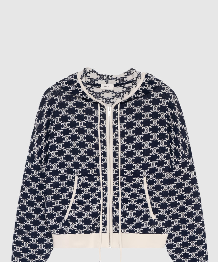 [CELINE-셀린느]트리오페 코튼 부클레 후디 2A82V8