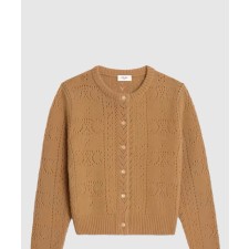 [CELINE-셀린느]트리옹프 캐시미어 가디건 2AD0R5