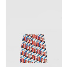 [GUCCI-구찌]픽셀 프린트 실크 쇼츠 742781