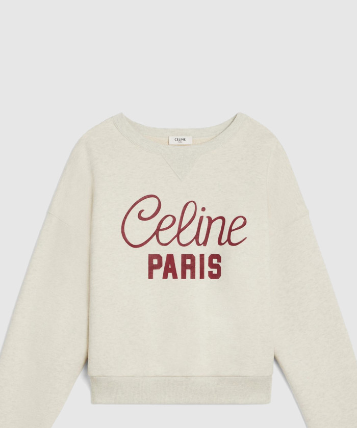 [CELINE-셀린느]스웨트셔츠 코튼 플리스 2Y87D6