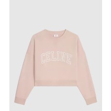 [CELINE-셀린느]코튼 플리스 루즈 스웨트셔츠 2Y61E6