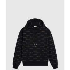 [CELINE-셀린느]코튼 플리스 루즈 후드티 2Y9686