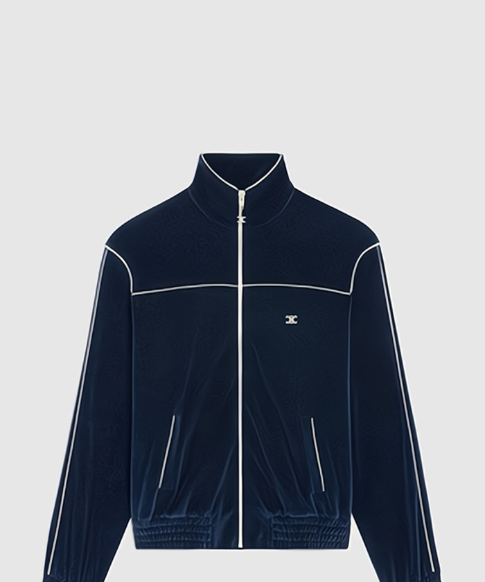 [CELINE-셀린느]트레이닝복 트리오페 벨벳 저지 트랙수트 재킷 2Y1686