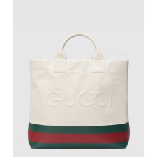 [GUCCI-구찌]엠보스 디테일 캔버스 토트백 ‎782741
