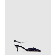 [FENDI-펜디]벨벳 미들 힐 8J8488