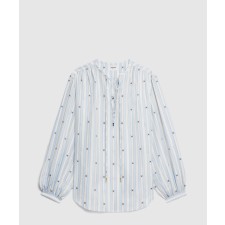 [CELINE-셀린느]로미 블라우스 스트라이프 실크 2C97A0