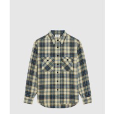 [CELINE-셀린느]셔츠 남방 플레이드 코튼 플란넬 체크 2C40A9