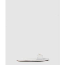 [PRADA-프라다]가죽 슬라이드 샌들  1XX355