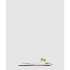 [PRADA-프라다]새틴 프린트 슬리퍼 1XX355