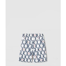 [GUCCI-구찌]맥시 구찌 프린트 패브릭 쇼츠 787216