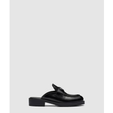 [PRADA-프라다]가죽 뮬 1S430N