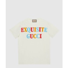 [GUCCI-구찌]로고 프린트 반팔 717422