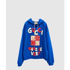 [GUCCI-구찌]로고 후드 긴팔 726470