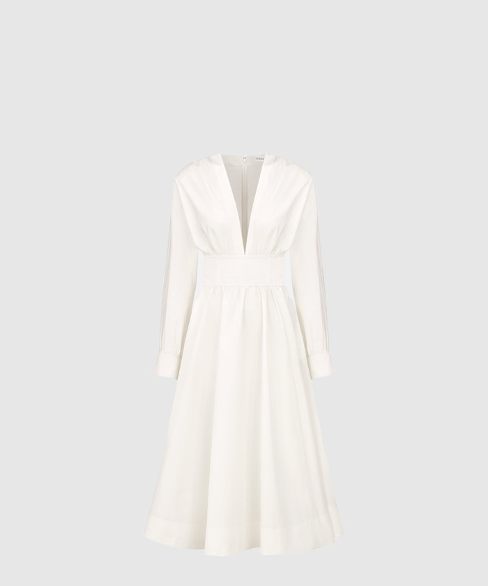 [DIOR-디올]플레어 미디 드레스 441R0