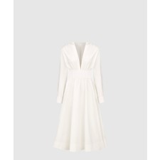 [DIOR-디올]플레어 미디 드레스 441R0