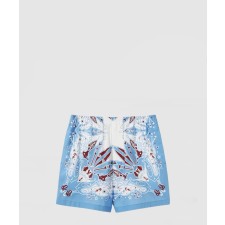 [GUCCI-구찌]반다나 프린트 코튼 쇼츠 787502