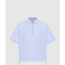 [DIOR-디올]반소매 지퍼 셔츠 413C5