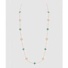 [LOUIS VUITTON-루이비통]컬러 블라썸 BB 멀티 패턴 롱 목걸이 Q94887