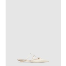 [VALENTINO-발렌티노]송아지 가죽 락스터드 뮬
