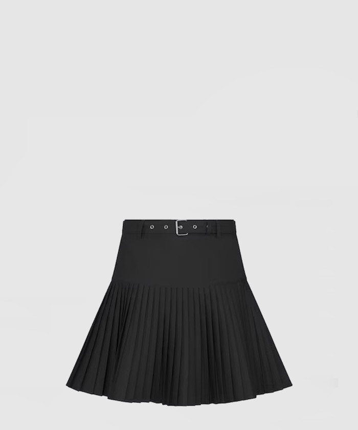 [DIOR-디올]플리츠 미니스커트 427J1