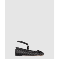 [VALENTINO-발렌티노]스터드 디테일 발레리나