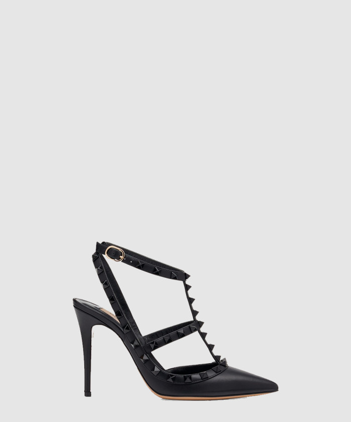 [VALENTINO-발렌티노]락스터드 스트랩 펌프스