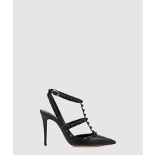 [VALENTINO-발렌티노]락스터드 스트랩 펌프스