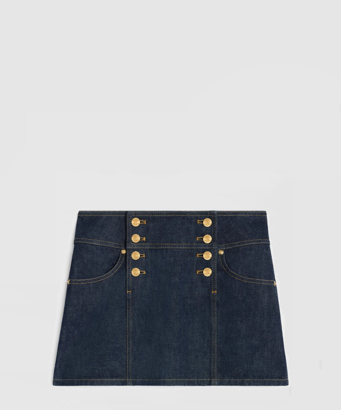 [CELINE-셀린느]트라페즈 미니 스커트 2S3287