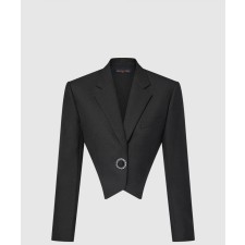 [LOUIS VUITTON-루이비통]주얼 버튼 크롭드 블레이저 1AFTKV