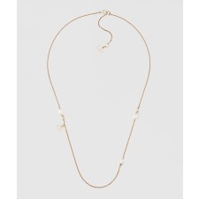 [DIOR-디올]라 쁘띠 트라이벌 레진 펄 목걸이 N0707