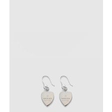 [GUCCI-구찌]하트 실버 귀걸이 223993