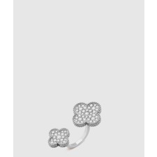 [VAN CLEEF-반클리프]매직 알함브라 비트윈 더 핑거 반지 9WT00