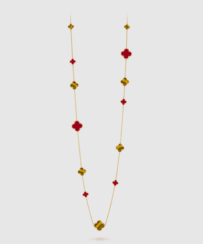 [VAN CLEEF-반클리프]매직 알함브라 롱 목걸이 5JO00