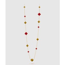 [VAN CLEEF-반클리프]매직 알함브라 롱 목걸이 5JO00