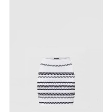 [LOUIS VUITTON-루이비통]스캘럽 스트라이프 니트 스커트 1AFTXG