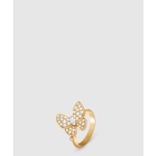 [VAN CLEEF-반클리프]투 버터플라이 반지 3DQ00