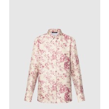 [LOUIS VUITTON-루이비통]홀스빗 프린트 실크 셔츠 1AFKE4